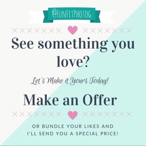 I love offers!❤️ bundle and save 💰